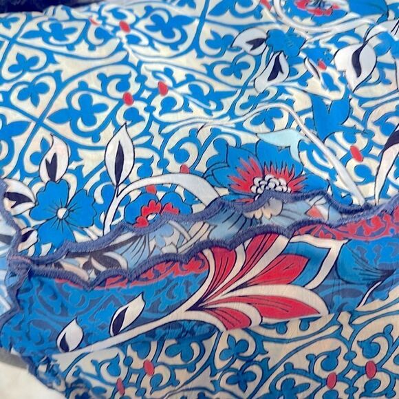 Johnny Was Blue Pattern Tunic/Dress Size Small - Picture 11 of 13